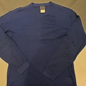 Versace Blue Long Sleeve Shirt XL